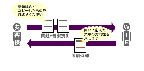 この小論文講座は単独添削が選択できます