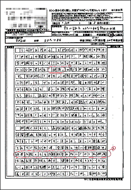 合格者の添削例（早大）１