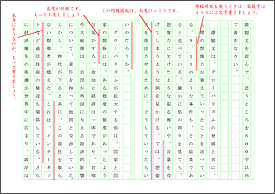 一般的な小論文添削例(1)